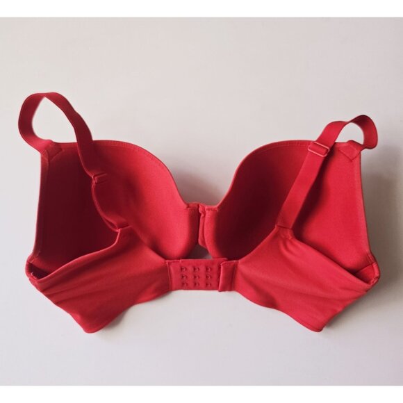 Soma Enbliss Red Full Coverage Figure Underwire Lined Molded T-Shirt Bra 34DD - Picture 5 of 10